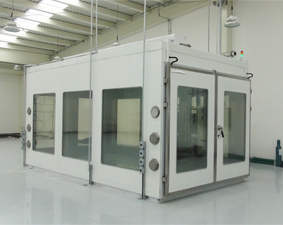 林频安全气囊点爆试验舱